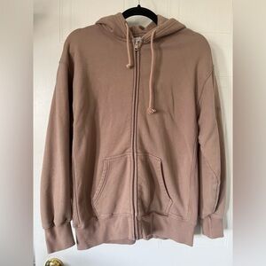 TNA Cozy Fleece Boyfriend Zip Hoodie